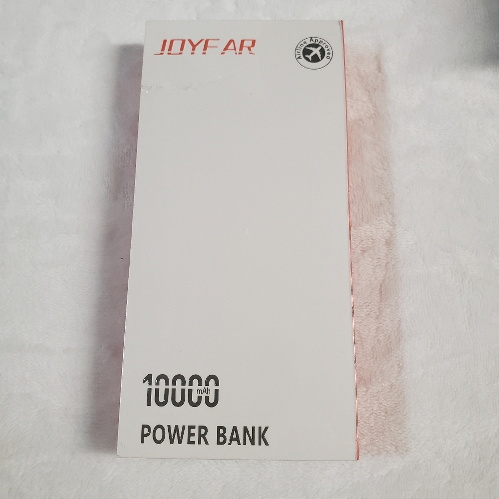JoyFar-White 10000mAh Power Bank